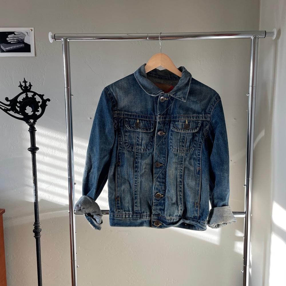 Blue denim jacket!